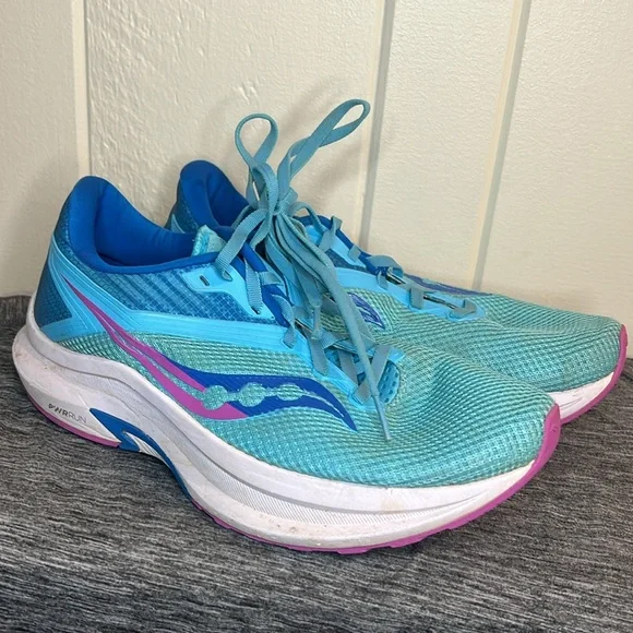 Saucony Axon Running Sneakers Women's Size 10 Blue S10657-30, Lace Up - Picture 2 of 11